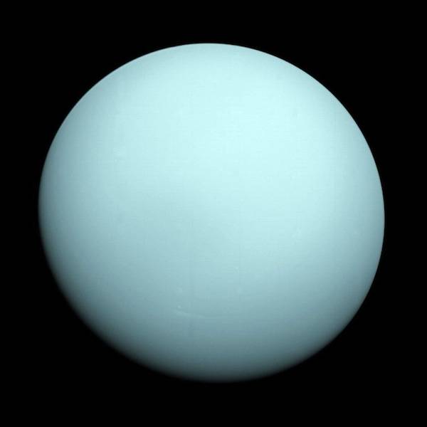 Uranus, the seventh planet