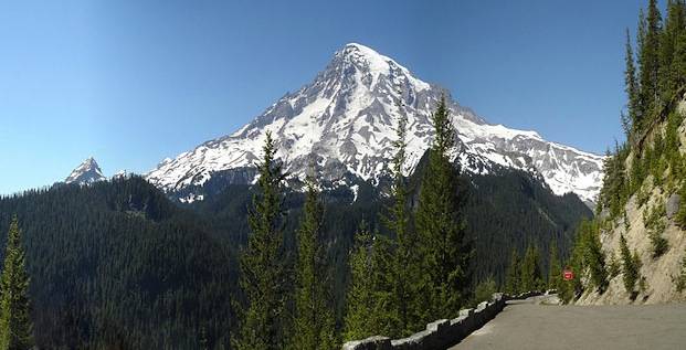 Mount Rainier Volcano