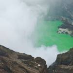 Supervolcano crater