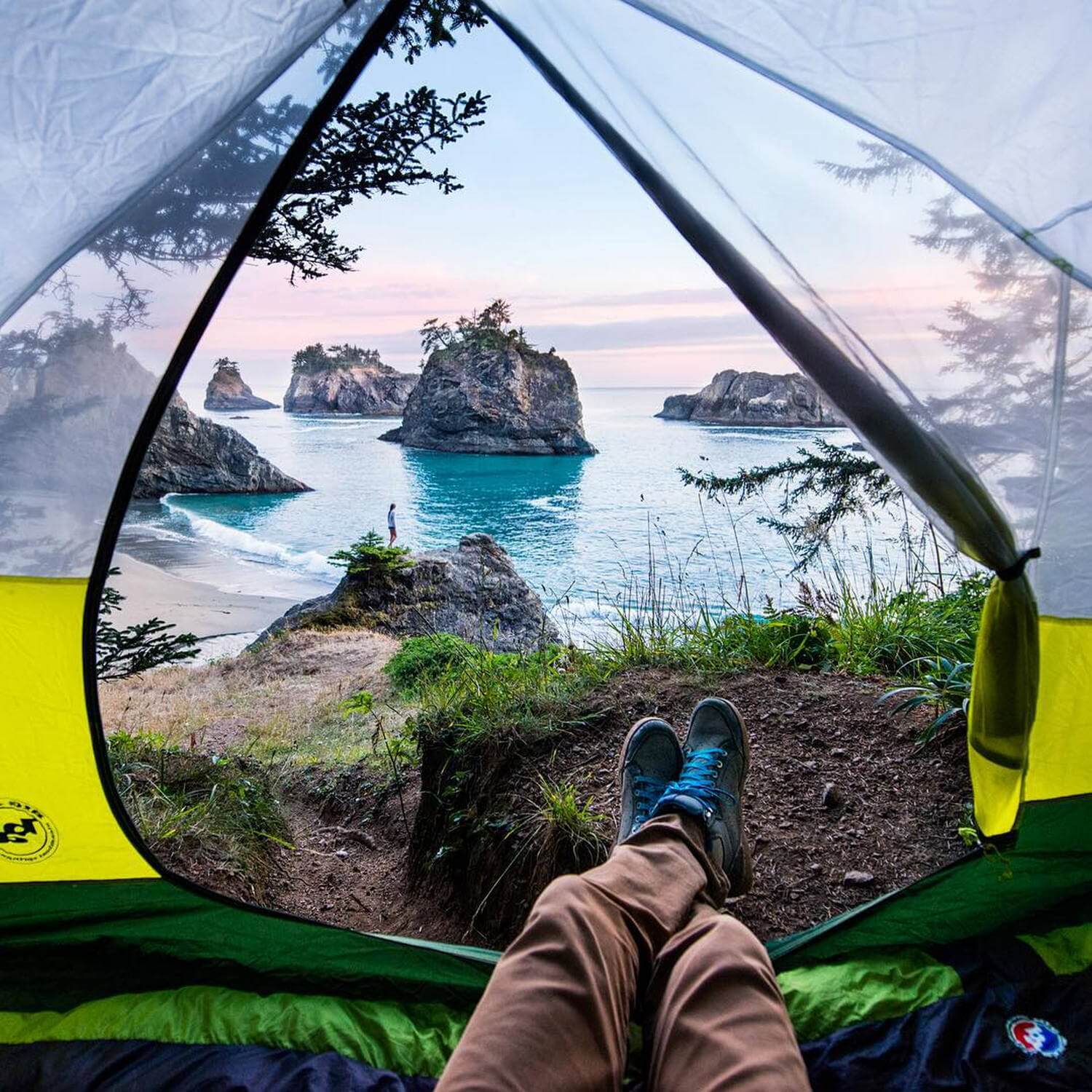 Туристическая фотография на море
