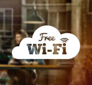 using free public WiFi while traveling