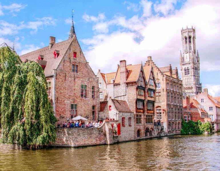 Best Cities to Visit in Europe in August - Bruges, Belgium