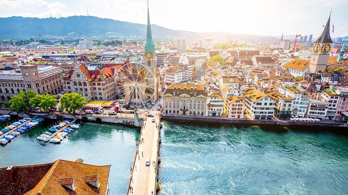 Best Cities to Visit in Europe in August - Zurich, Switzerland