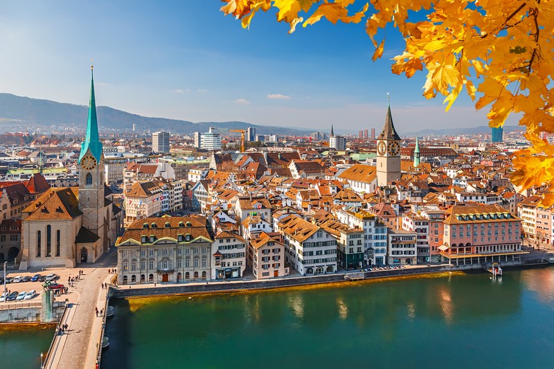 Best Cities to Visit in Europe in August - Zurich, Switzerland