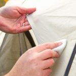 how to clean a tent