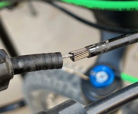 rear derailleur cable housing length